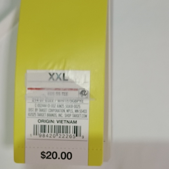 All in Motion White Short Sleeve Tee - Picture 3 of 5